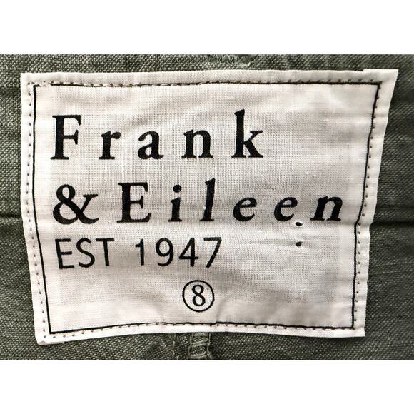 Frank & Eileen Women's Jameson Utility Jogger Cotton High Rise Tapered Pants 8 - Picture 9 of 11